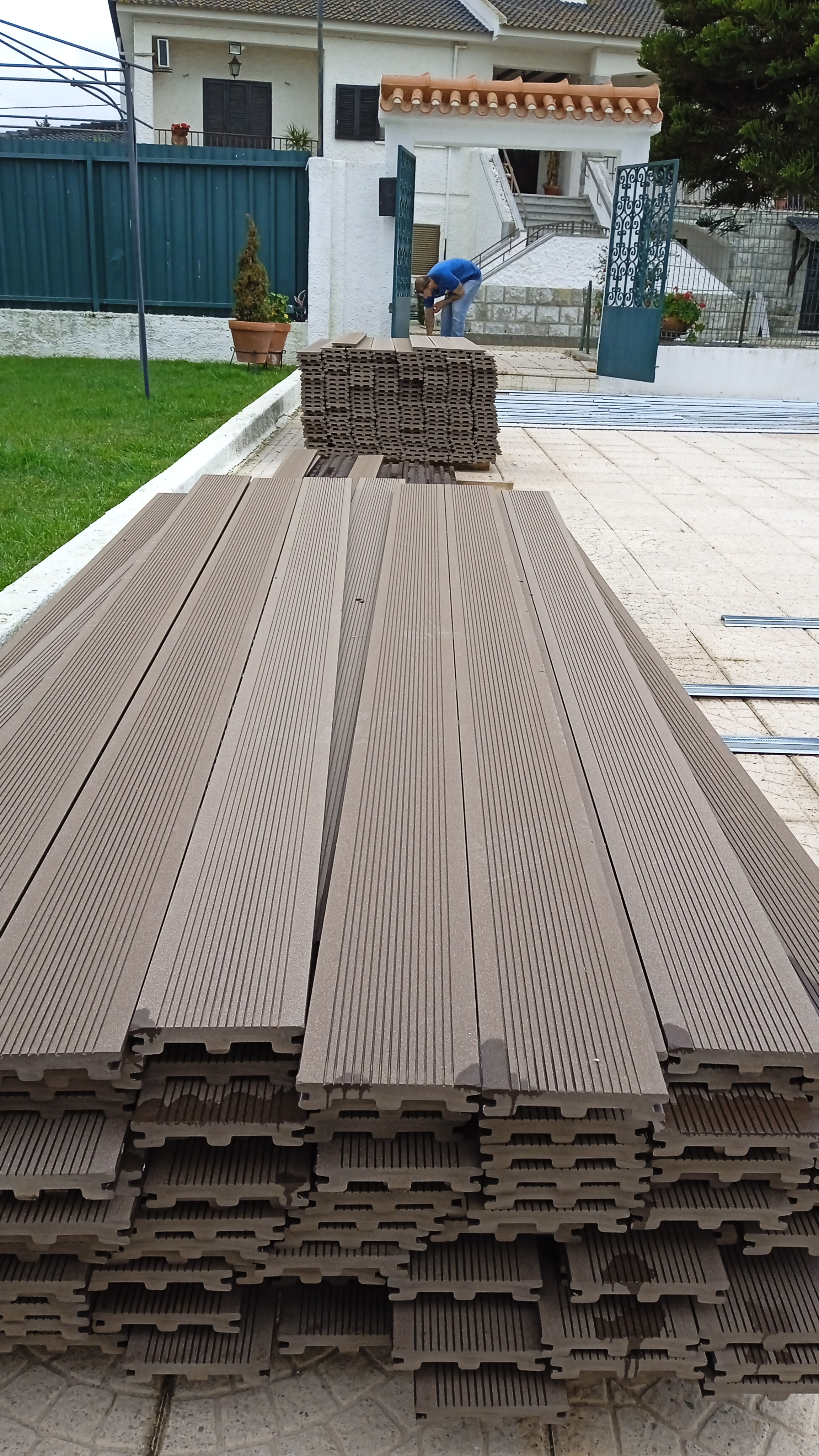 Obra Taipadas - deck, anexo e casa - Detalhes 4